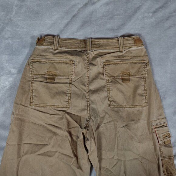 Abercrombie And Fitch Stretch Cargo Pants Mens 30x30 (Fits 30x27) Lightweight - Picture 6 of 11